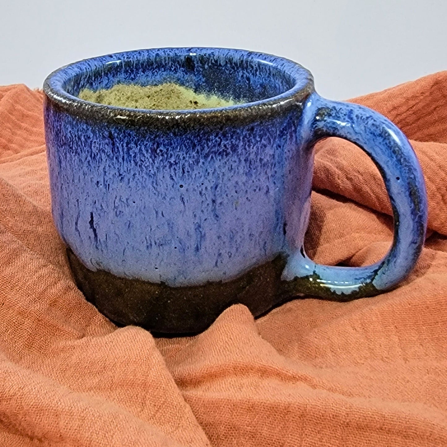 Blue Drip Mug