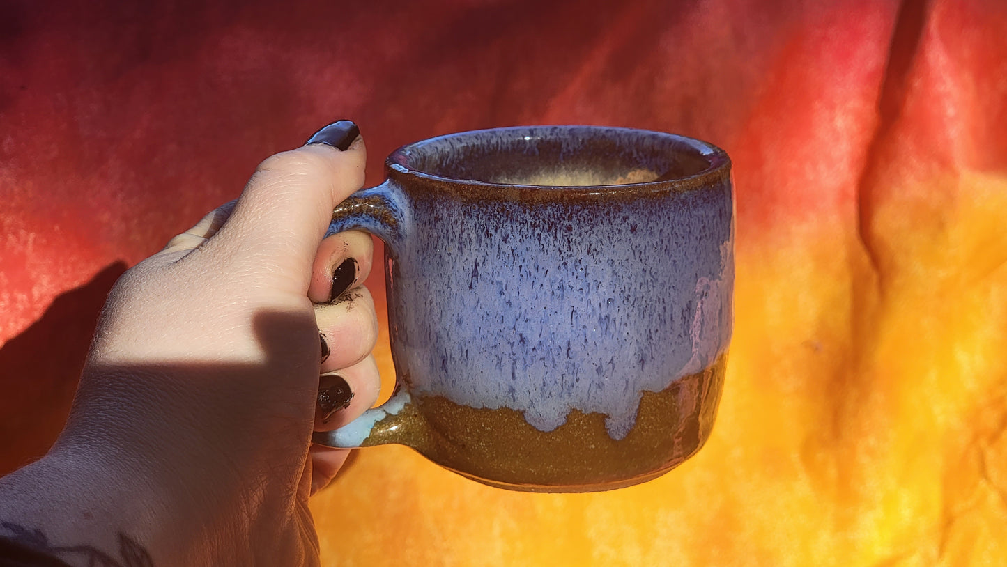 Blue Drip Mug