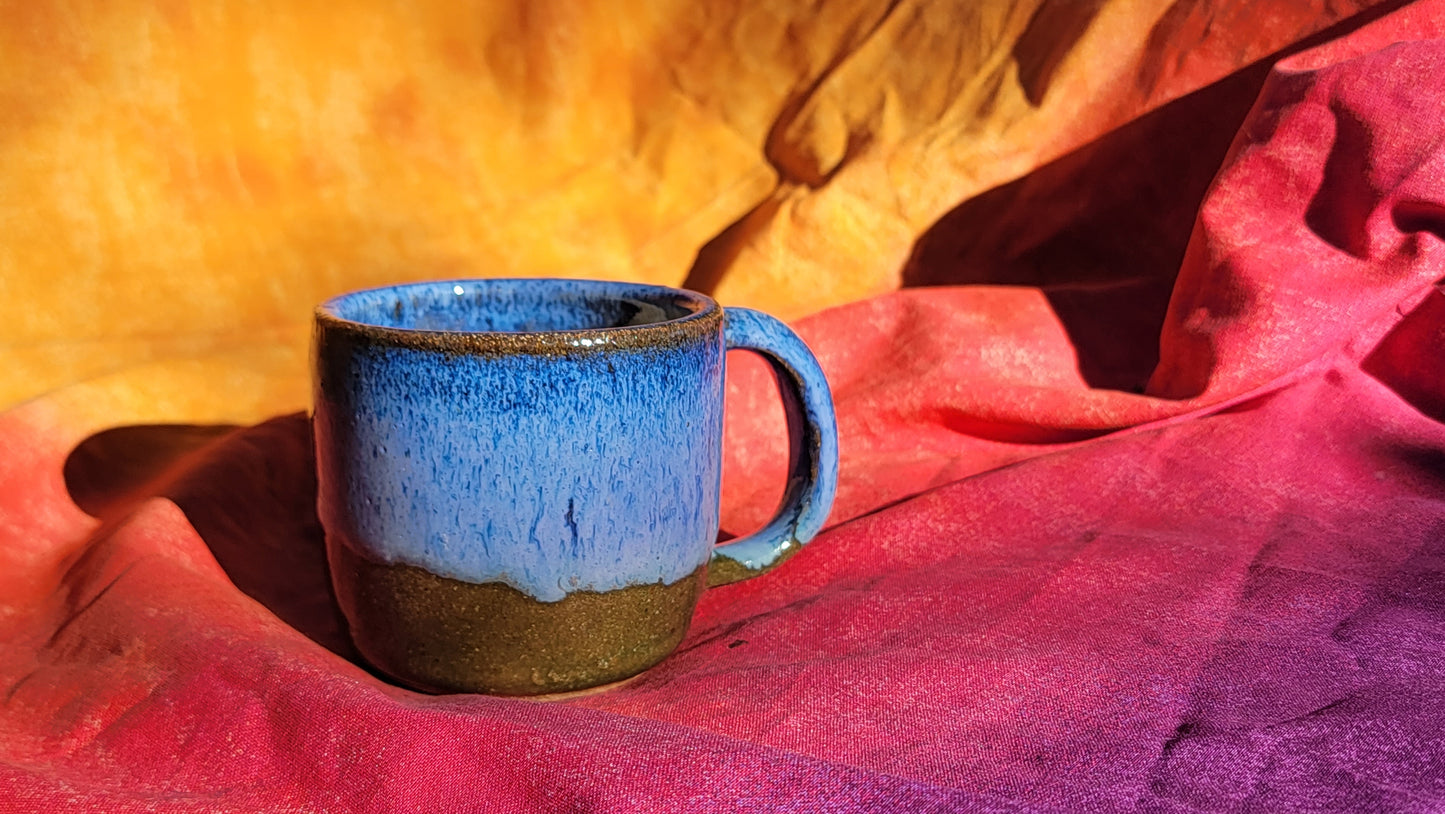 Blue Drip Mug